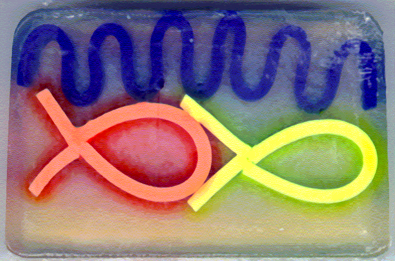 Splash glycerin soap.